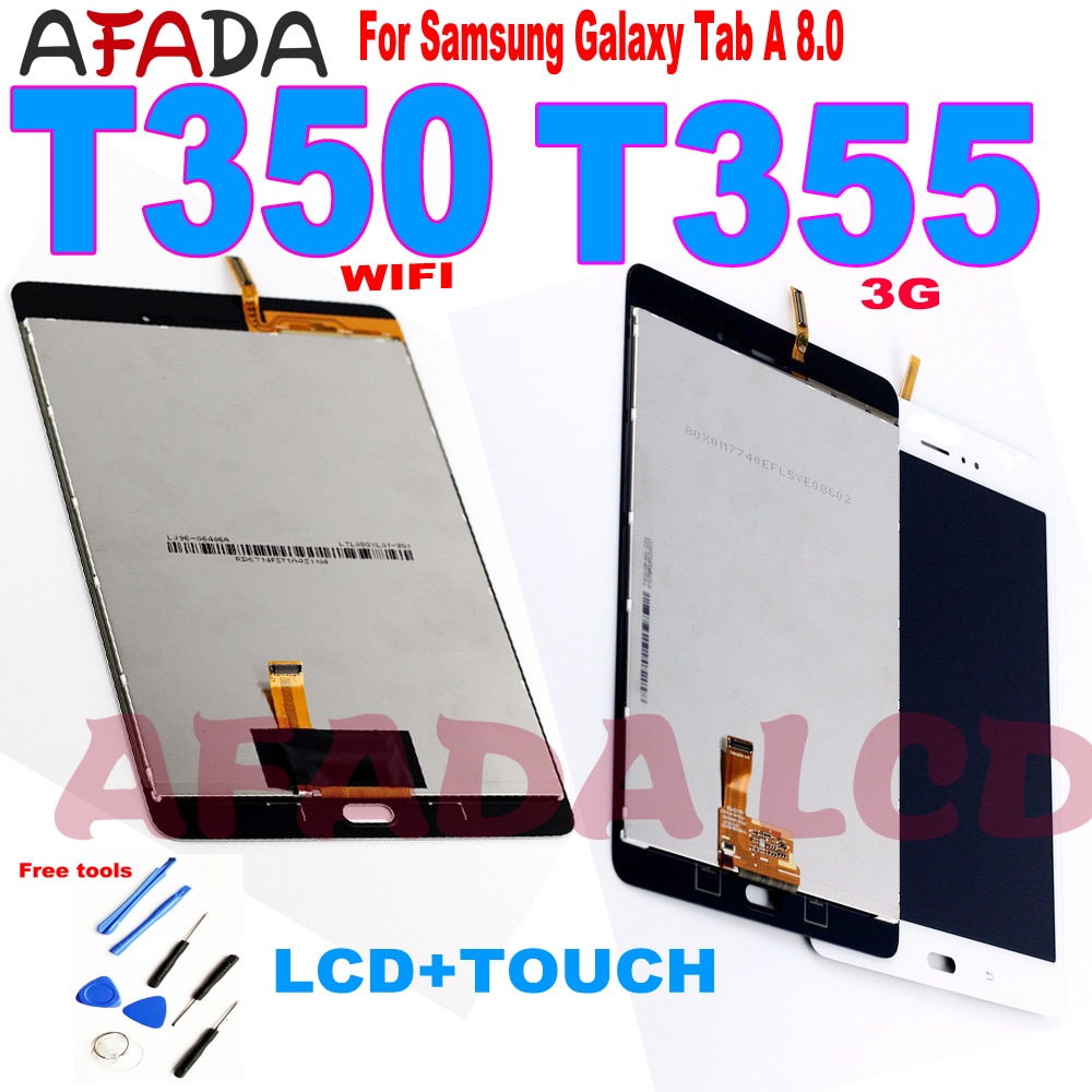 LCD ÷ ġ ũ  SM-T350, Ｚ   A 8.0 T350 T355 T357 T351 , /SM-T355 3G LCD ü, 8 ġ